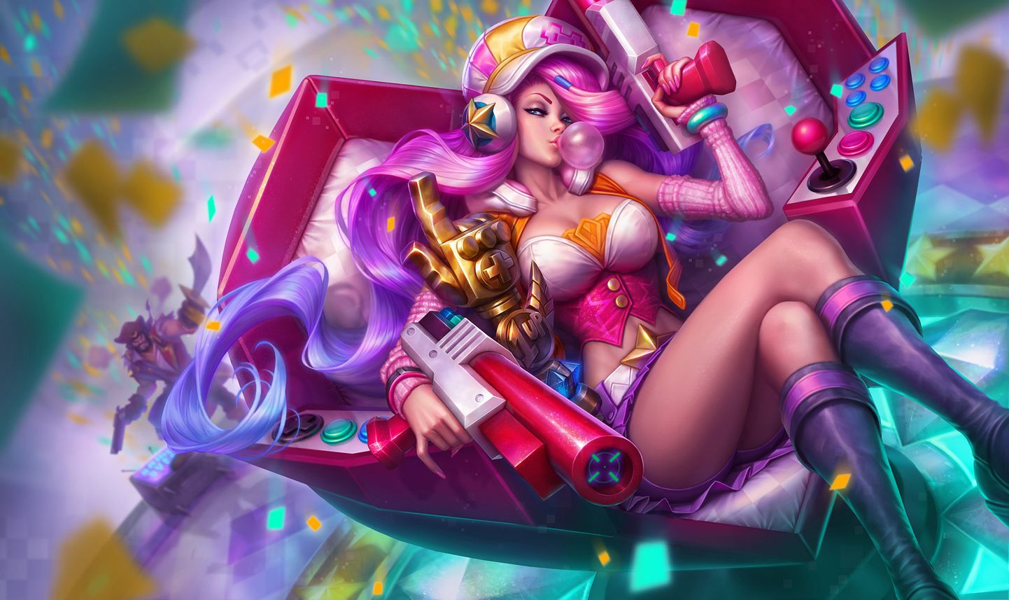 Miss Fortune is tied for the champion with the most skins in League of Legends