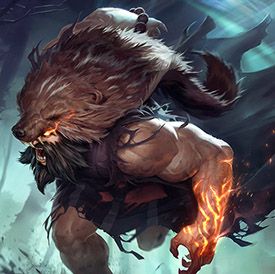 Udyr charging forward to destroy newbie players