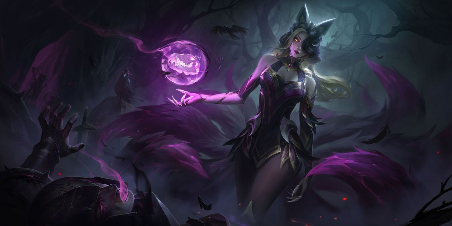 Coven Ahri with Glowing Purple Orb