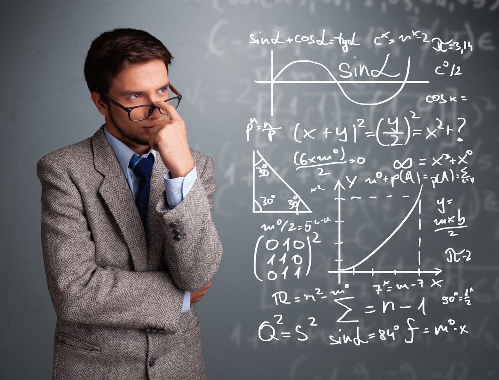 Man Calculating Lethality in LoL with Complex Math