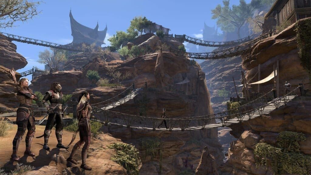 Choosing different paths is important to a good storyline like in Elder Scrolls with many bridges