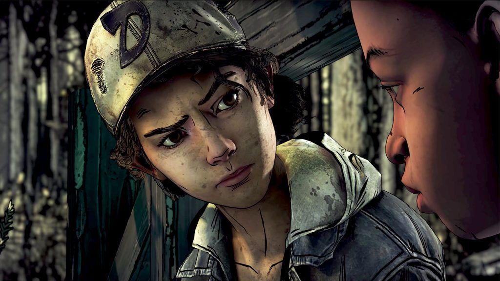 Power of Story in Video Games Walking Dead Shows Player Making a Choice During Zombie Apocalypse