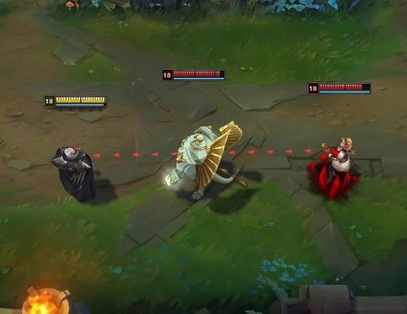 How to use swain's abilities to pull enemies away from carries