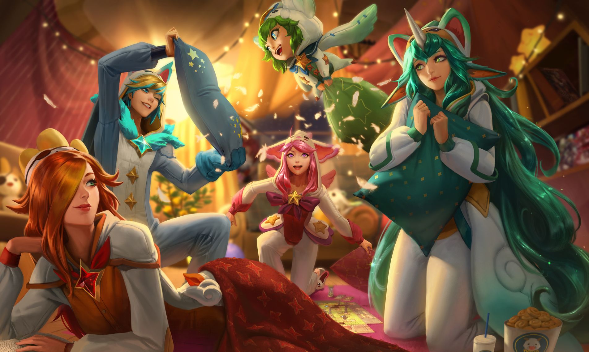 Pajama Guardian Champions in League of Legends Have Silly Skins