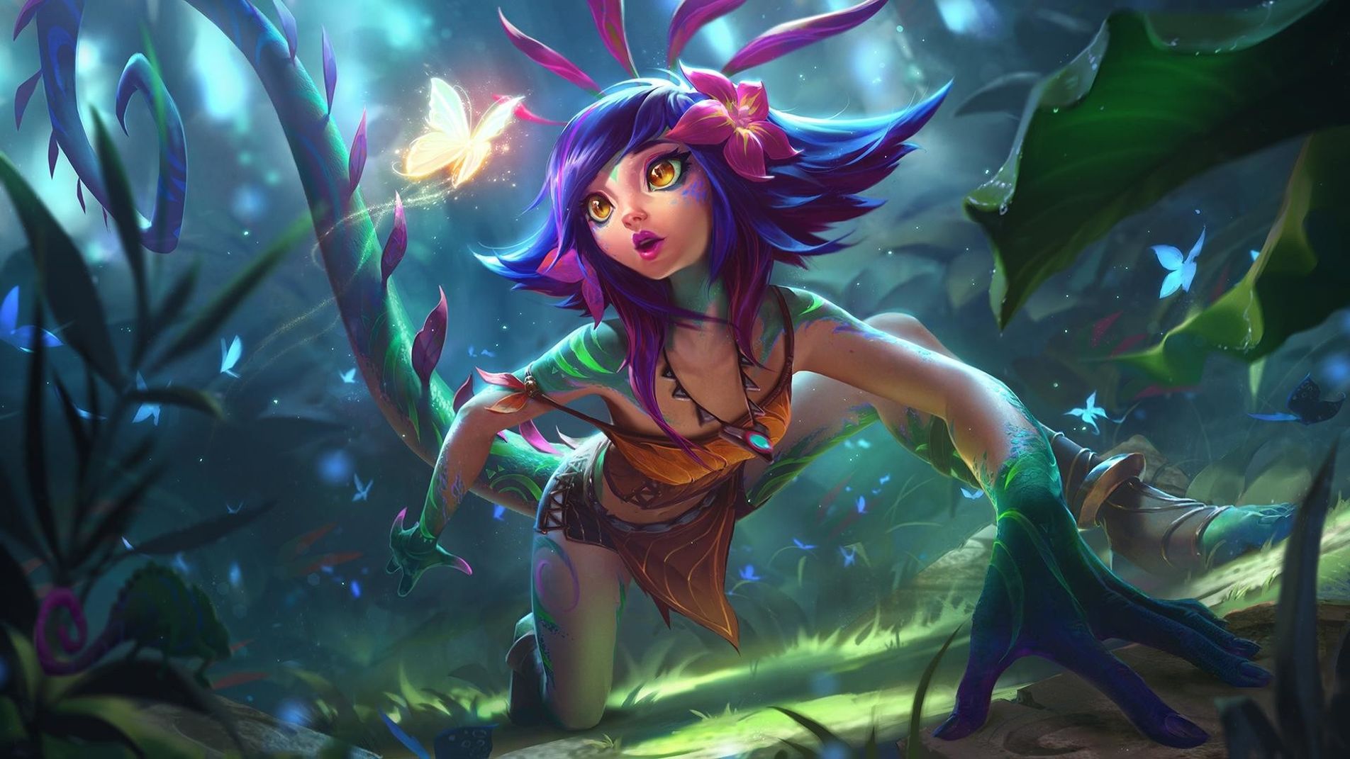 Neeko is a shapeshifting hero great for this kind of team composition