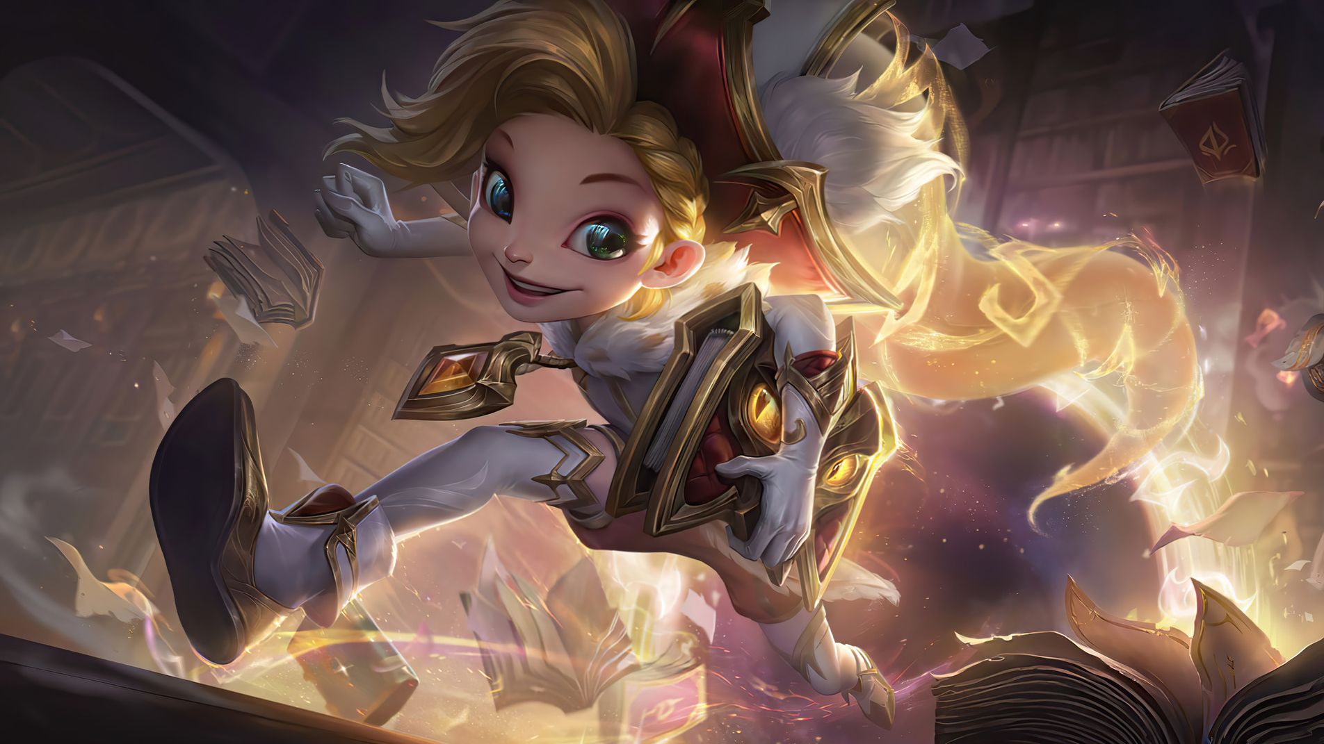 Zoe female wizard-like character