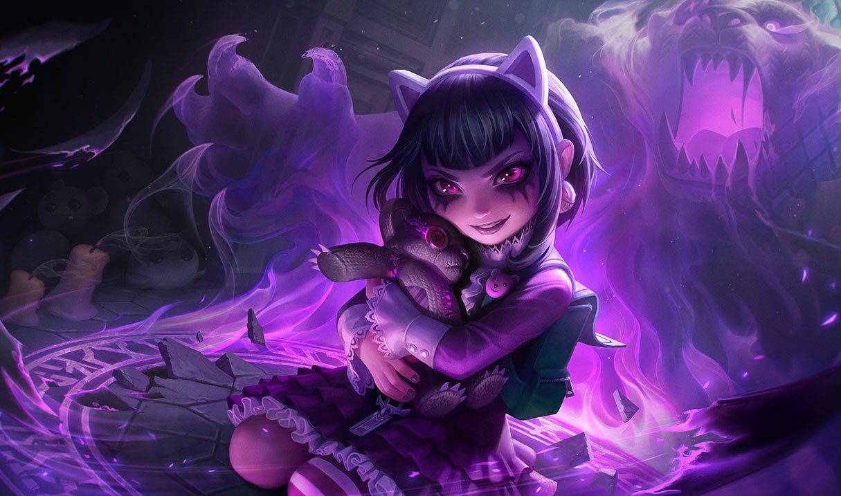 Annie is a middle lane champion with a powerful ultimate ability that  turns her teddy bear into a monster