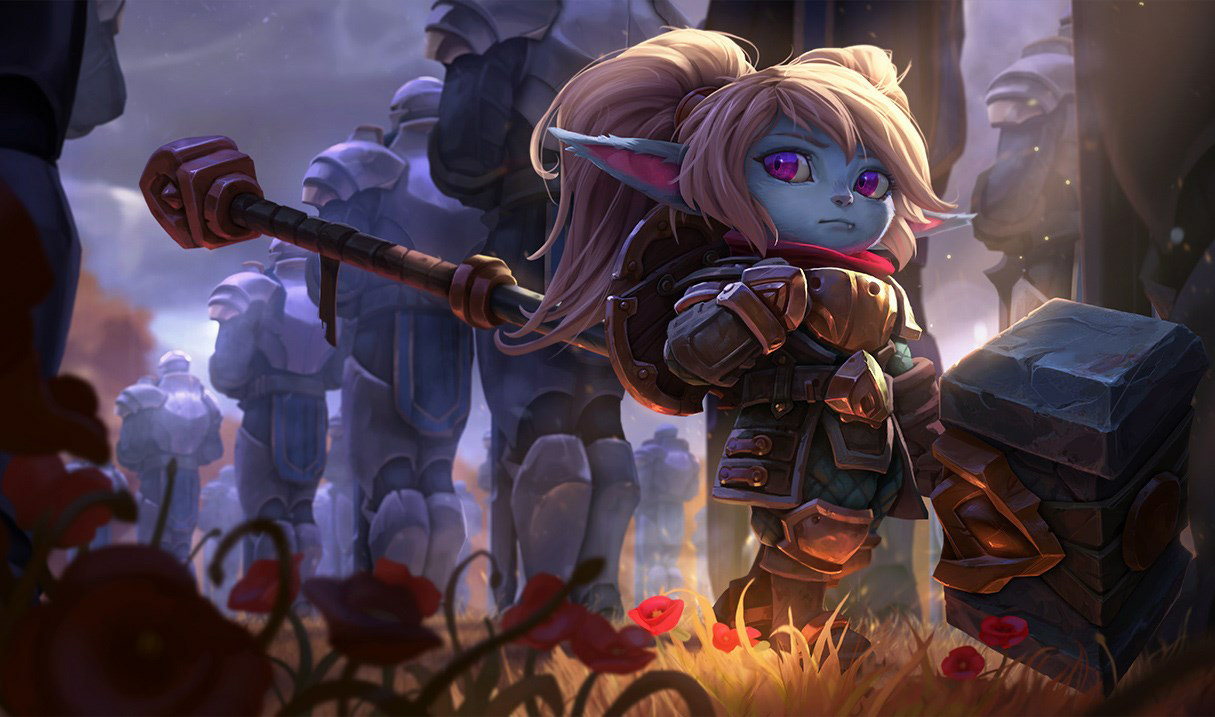 Poppy Items, Runes, and Strategy Champion